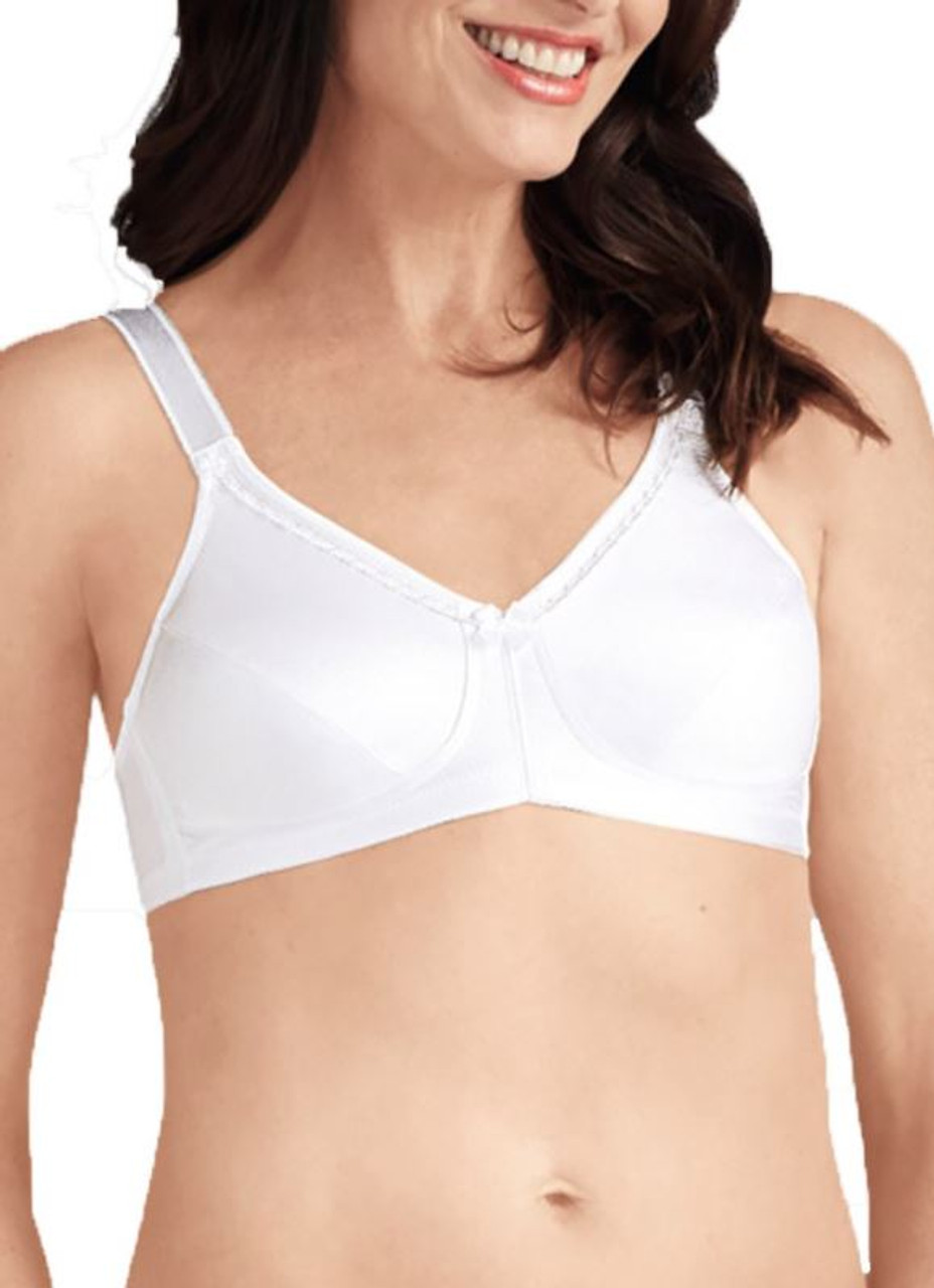 Amoena Lara Wire-Free Bra, Soft Cup, Size 40D, Black Ref