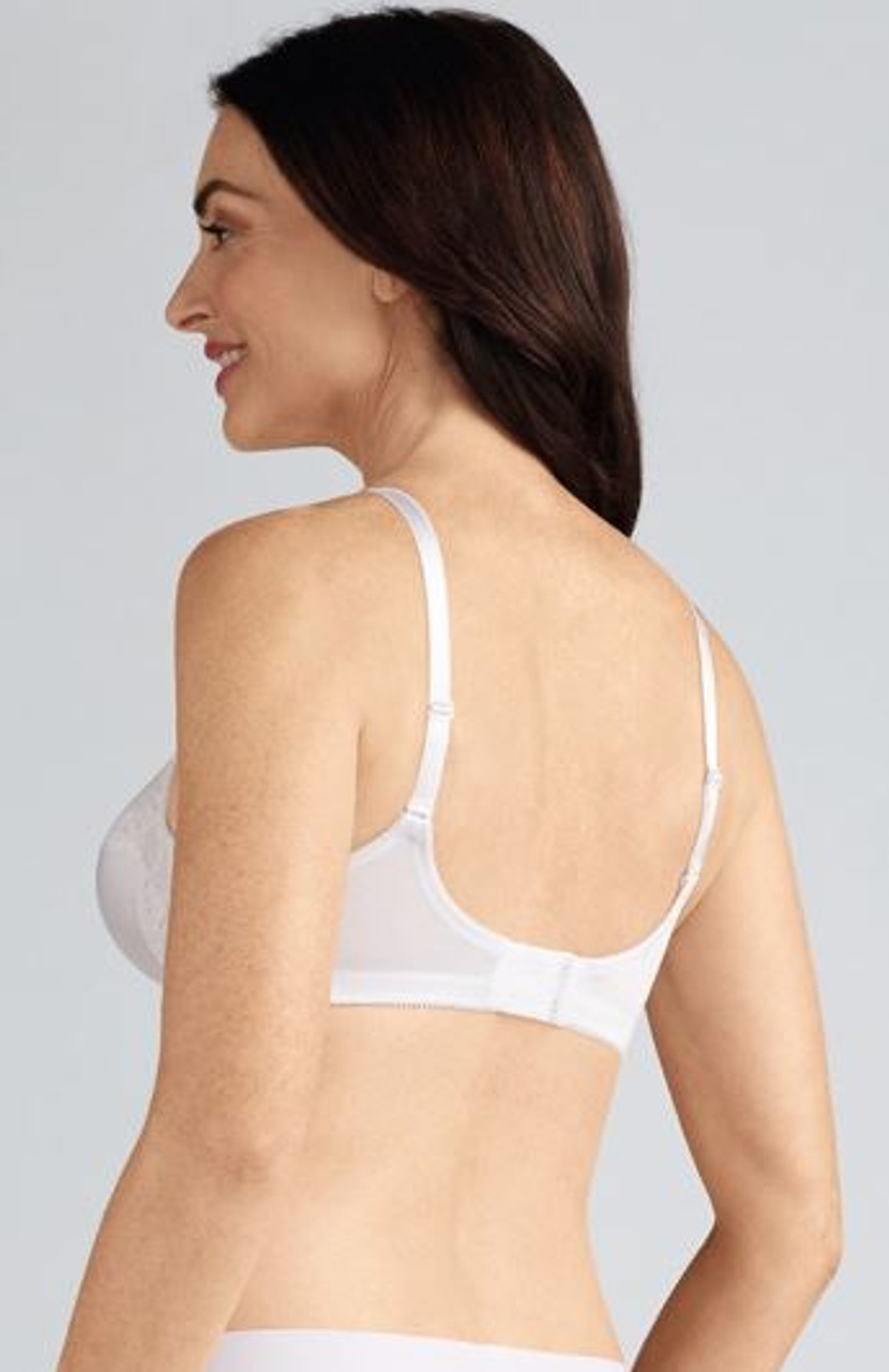 Amoena Isabel Camisole Wire-Free Bra Soft Cup, Size 36D, White Ref#  5211836DWH KU56662324-Each - MAR-J Medical Supply, Inc.