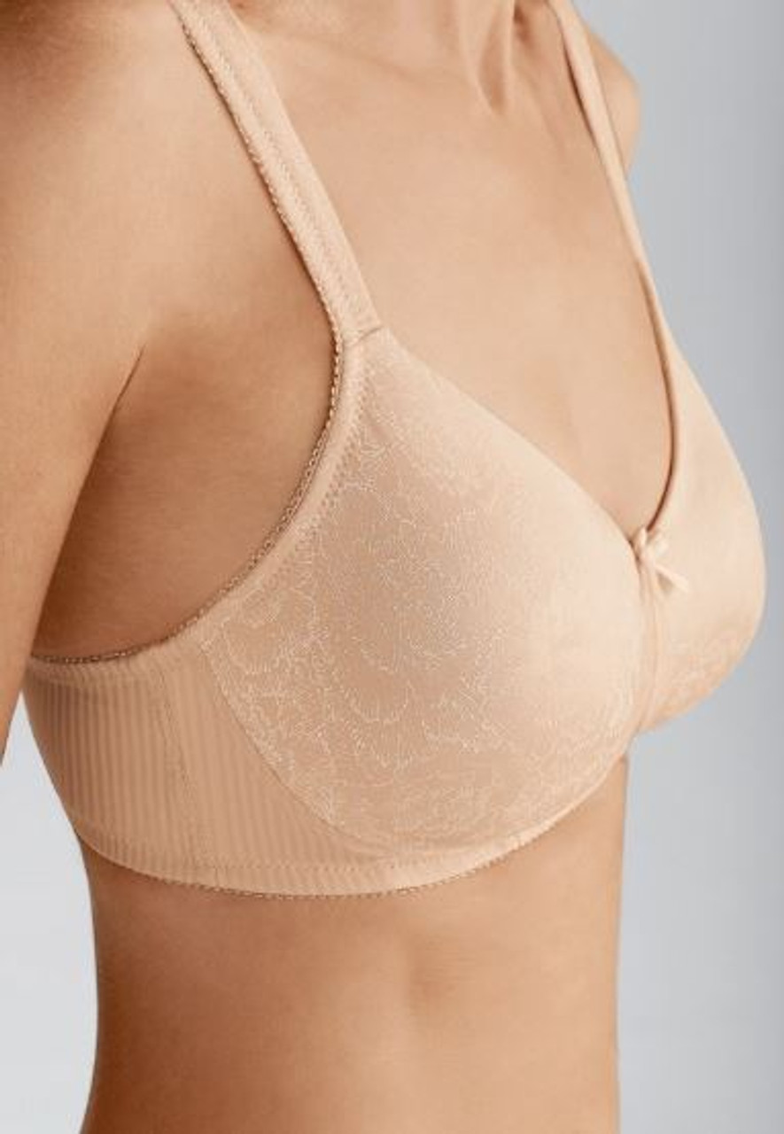 Amoena Be Amazing Padded Wire-Free Bra - Sweet Chocolate/Taupe