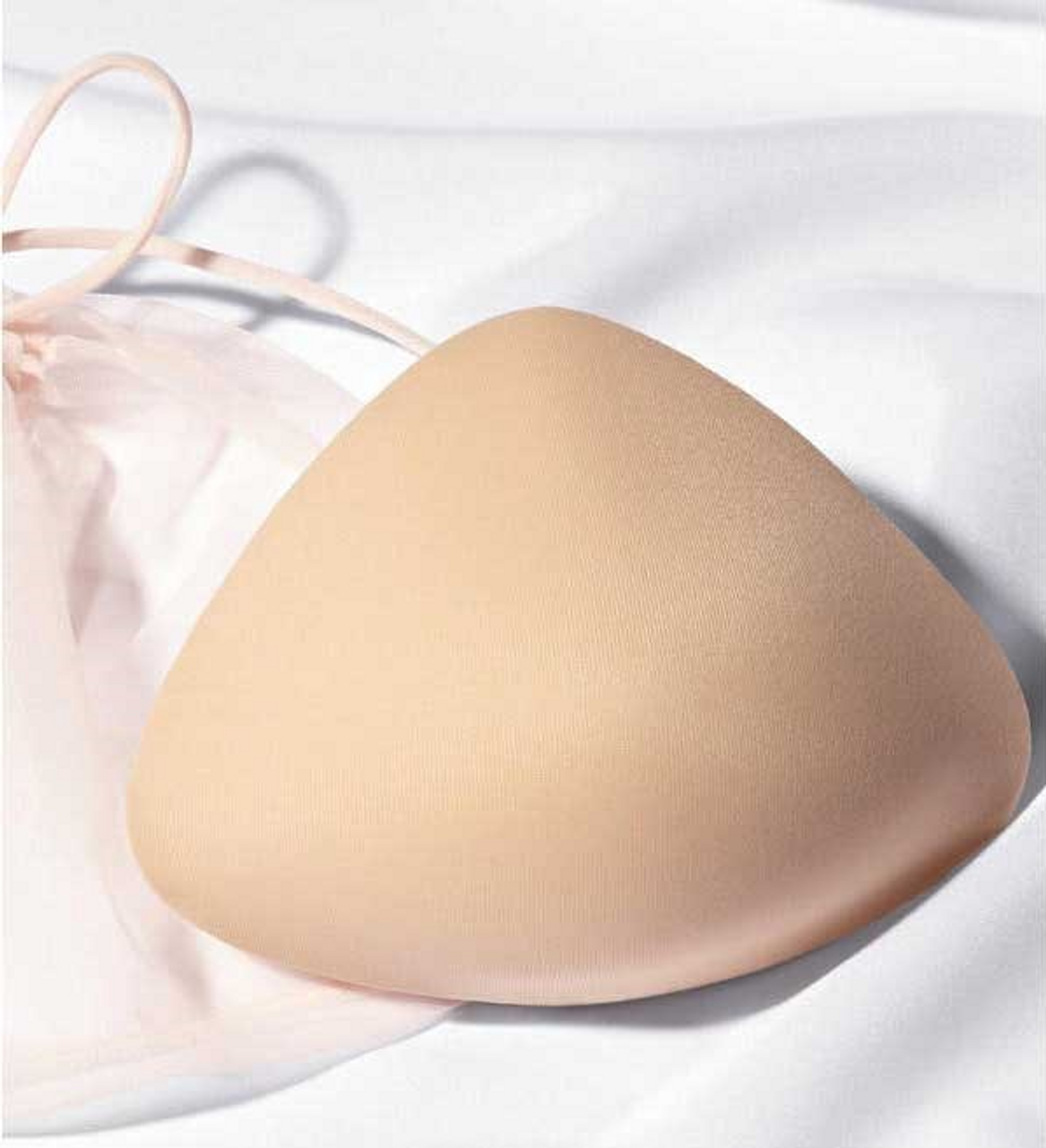 SPLIT SHIPPING Weighted Prosthetic Mastectomy Breast Form Bra Insert 