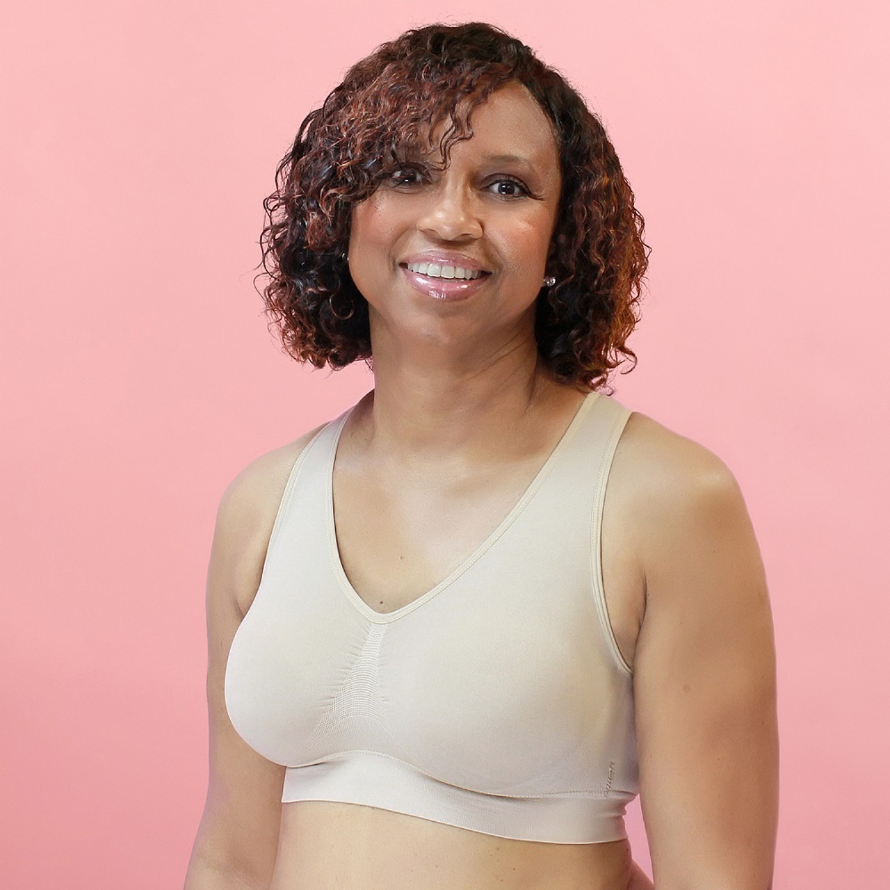 Mastectomy Bra  American Breast Care Bra style 136 is a wide band comfy  classic Bra