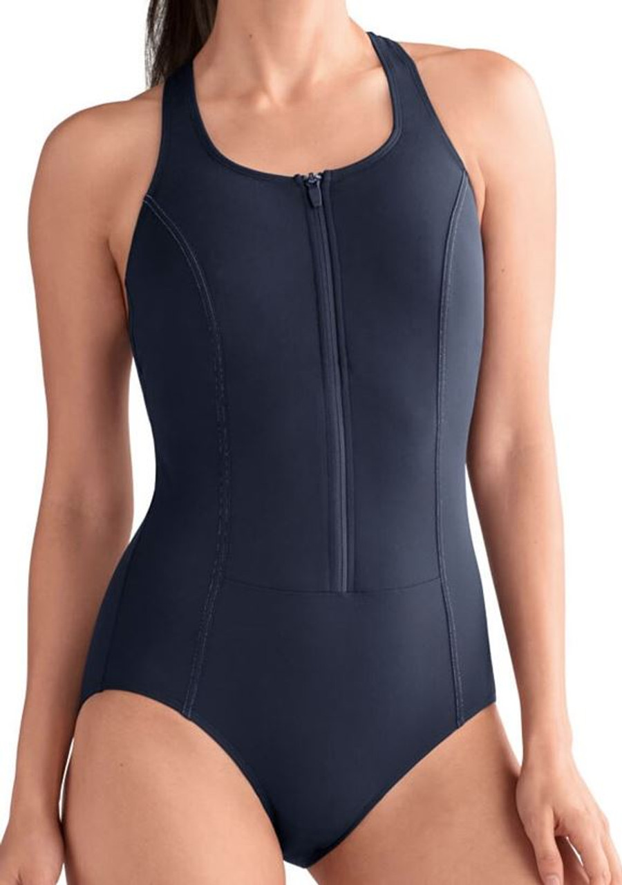 Amoena 71279 Morocco Half Bodice One Piece Mastectomy Swimsuits New large  sizes