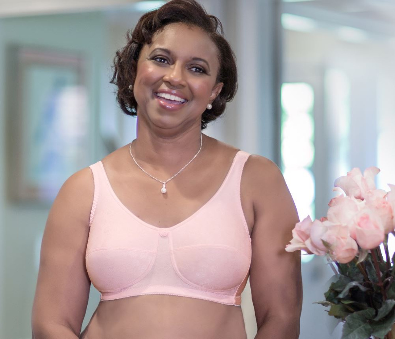 American Breast Care Mastectomy Bra Regalia Size 48A Beige at