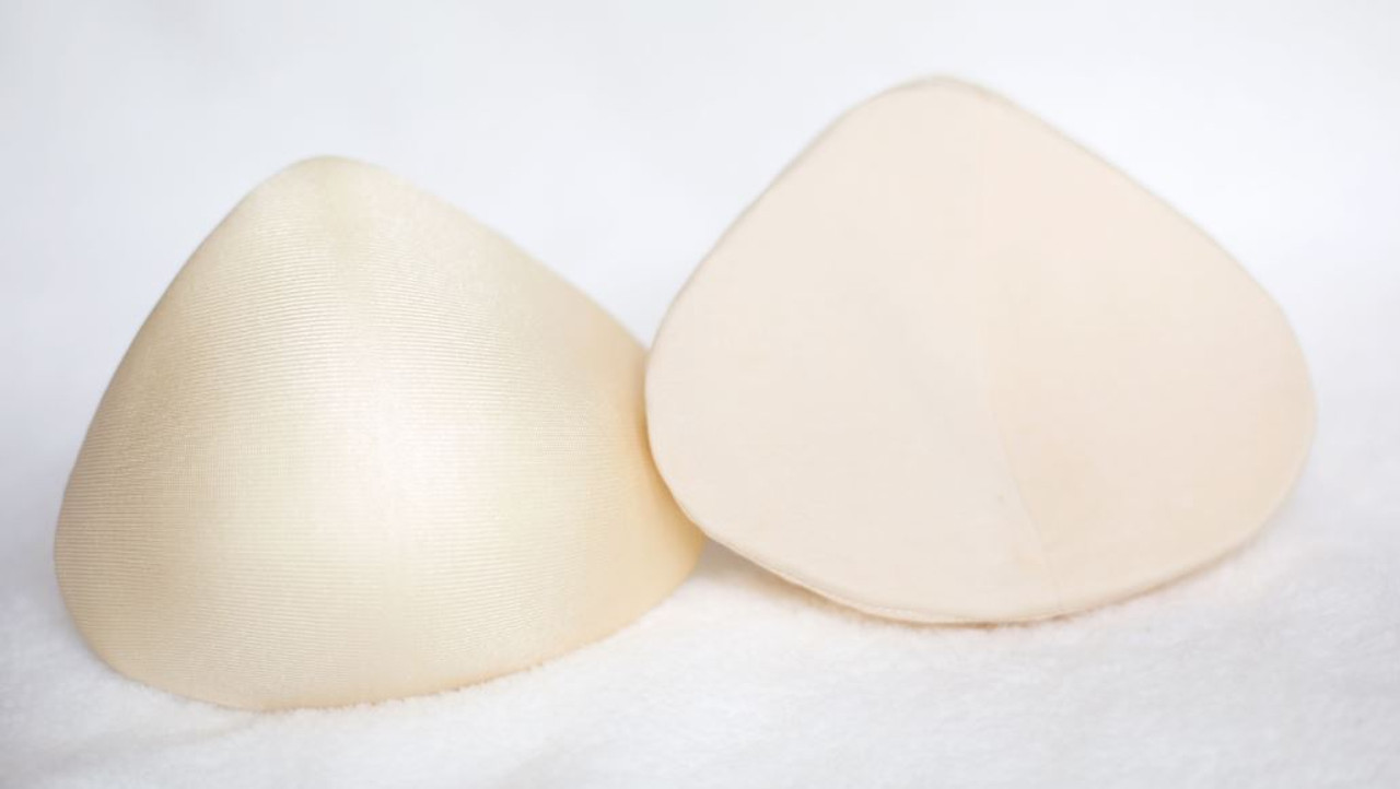 Silicone Breast Form Triangle Mastectomy Prosthesis Bra Pad