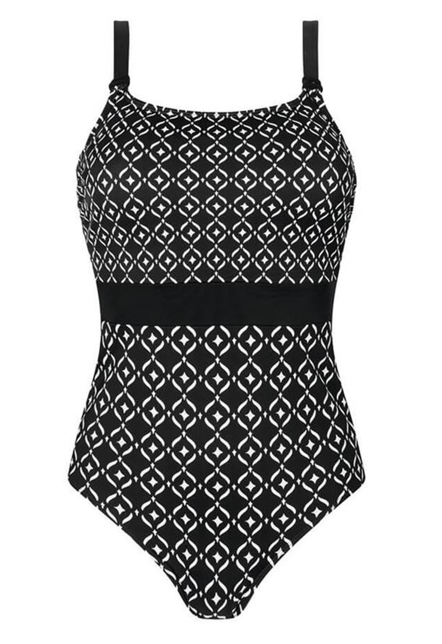 Amoena Mastectomy Swimwear  Asian Garden One -piece Swimsuit - GraceMd - Mastectomy  Bras & Breast Forms