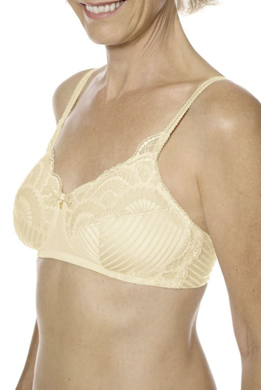 Amoena Karolina Padded Non Wired Mastectomy Bra - Sand