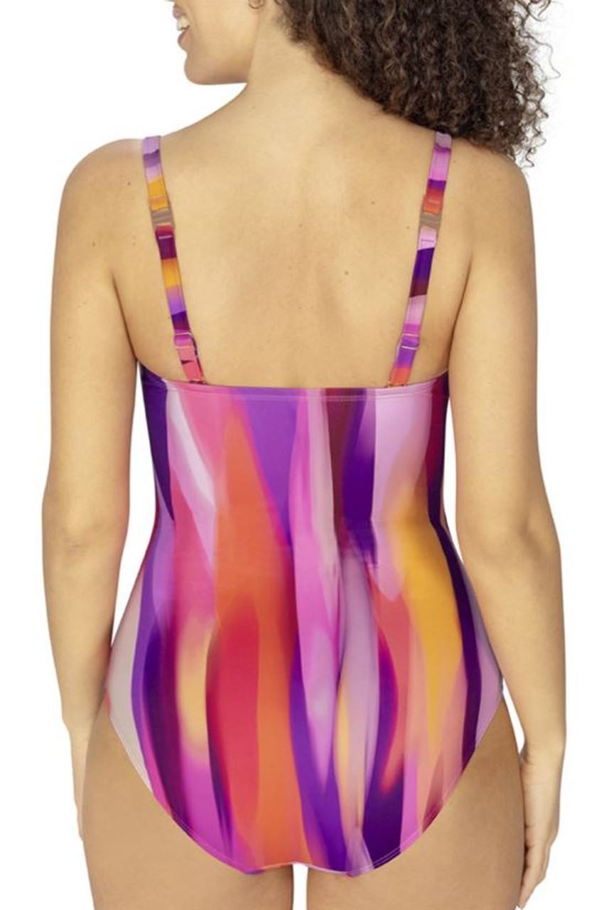 Amoena Mastectomy Swimwear  Asian Garden One -piece Swimsuit - GraceMd - Mastectomy  Bras & Breast Forms