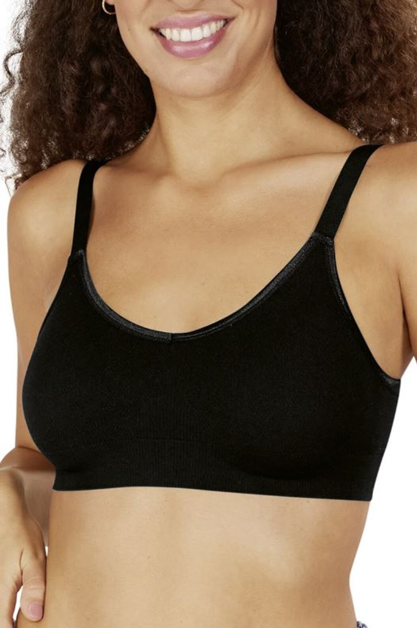 Women Mastectomy Bra with Pockets for Breast Padded Bralettes Sports Bras  for Pack V Neck Bando Bra for Women Girls Top Vest Women Comfort Everyday  Bra Black : : Fashion