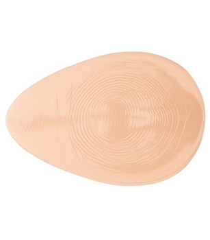 Soft, natural-feeling Amoena Essential 2E 474 breast form, designed for post-mastectomy balance-ivory front