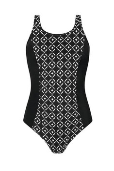 Amoena Swimsuit | Asian Garden Full Bodice Mastectomy Swimswear 