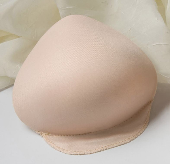 Foam Bra Insert Nearly Me Non-Weighted Triangle Prosthesis 
Cloth covering is  to be ordered separately