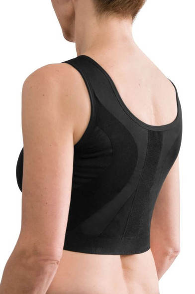 Back view of Amoena Leyla clinical-grade recovery bra with adjustable straps