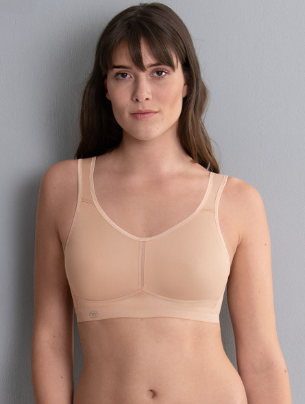 Active Wireless Sport Mastectomy Bra - Nude