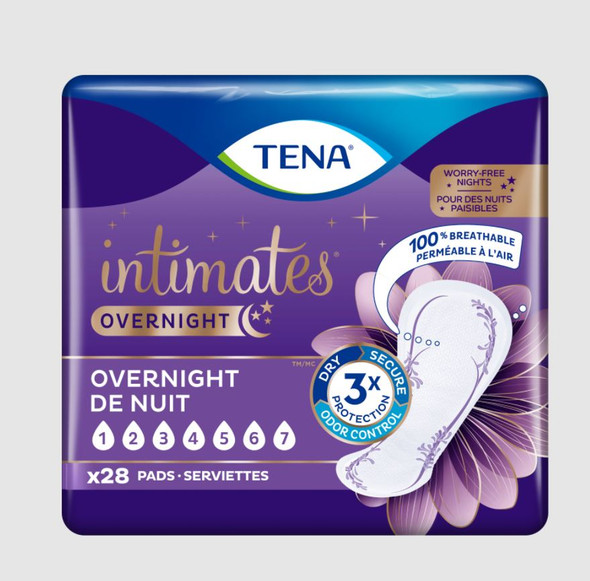 Tena Overnight Incontinence Pads