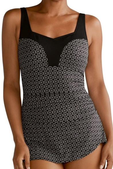 Amoena Swimwear | Ayon Sarong - Black / White