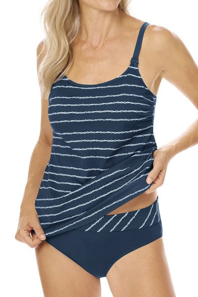 Timeless Chic Tankini Swim Top
by Amoena