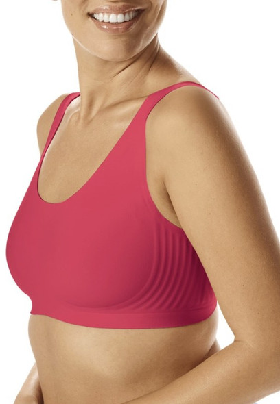 Close-up of Amoena Linda Bra’s SensElast 3D fabric for gentle compression