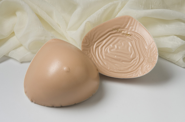 Nearly Me Lites Triangle Full Triangle, style 265
Silicone Mastectomy Breast Prosthesis.