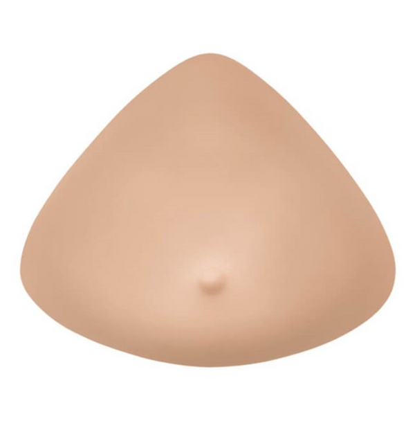 Amoena Contact 2S symmetrical breast form with seamless edges for a natural silhouette. Front View
