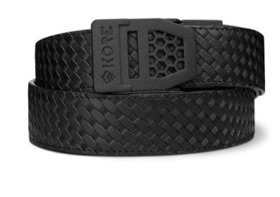 KORE ESSENTIAL X6 LEATHER GUN BELT BLK OUTLAWS ARMORY OF CANYON LAKE