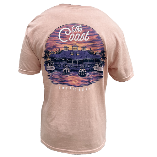 Night to Remember shirt back - peachy