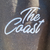 “The Coast” Hoodie emroidered logo.
