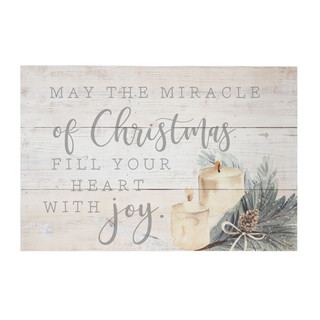 Miracle Of Christmas - Rustic Pallet