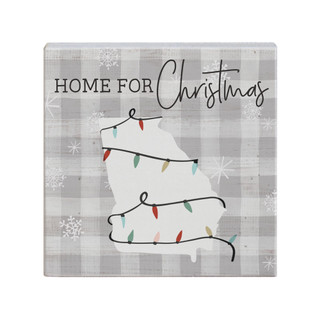 Home Christmas Lights STATE - Small Talk Square