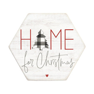 Home For Christmas - Honeycomb Coasters