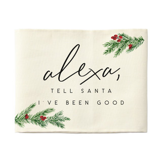 Alexa Tell Santa - Pillow Hugs