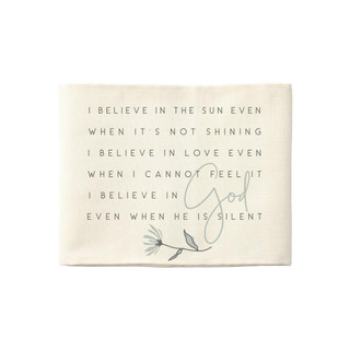 I Believe In God - Pillow Hugs
