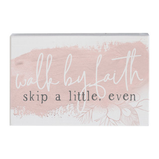 Walk By Faith - Small Talk Rectangle