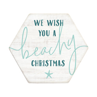 Beachy Christmas - Honeycomb Coasters
