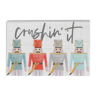 Crushin' It Nutcracker - Small Talk Rectangle
