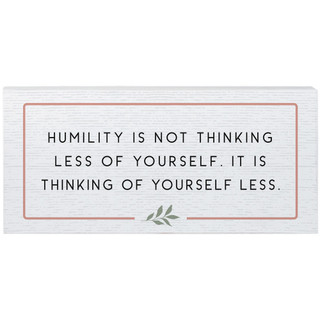 Humility Is Not Think - Inspire Board
