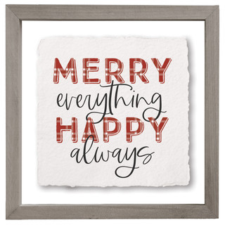 Merry Everything - Floating Art Square
