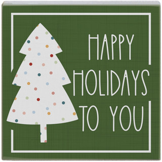Happy Holidays - Gift-A-Block
