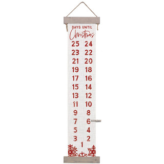 Days Until Plaid - Hanging Canvas