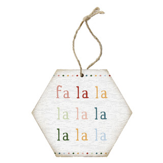 Fa La La - Honeycomb Ornaments