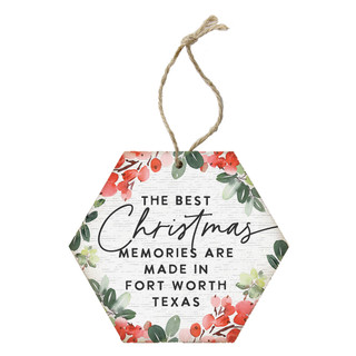 Christmas Memories Holly PER - Honeycomb Ornaments