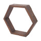 Honeycomb Shelf
ÂŠÂ—Â¢ 12: x 12" x 3.25"
ÂŠÂ—Â¢ Stained Wood