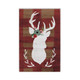 Plaid Deer - Small Talk Rectangle