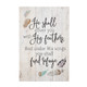Under His Wings - Rustic Pallet