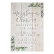Merry Be Your Christmas - Rustic Pallet