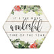 Wonderful Time - Honeycomb Coasters