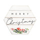 Merry Christmas - Honeycomb Coasters
