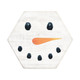 Snowman - Honeycomb Coasters