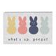 Whats Up Peeps - Small Talk Rectangle