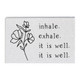 Inhale Exhale - Small Talk Rectangle