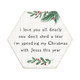 Christmas With Jesus - Honeycomb Coasters